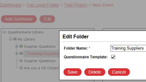 elements can be added and stored. It also allows the user to delete folders and content within the folders.