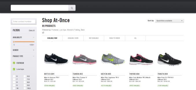 images. () Click the colorways to view different colors.
