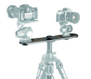 and 3 Set of 3 G1539 enables cameras (or 2 heads) to be fitted - 35cm apart center to center - to a single tripod