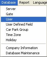 7 Administering the User Database This section explains how to administer