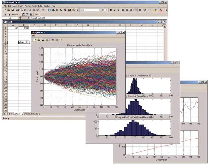 MATLAB Builder EX Automatically converts MATLAB algorithms into independent Excel