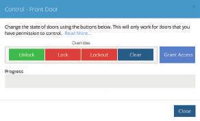 This feature is most commonly enabled on external doors. This attempts to prevent doors that should be secure from having unauthorized people gaining access through the door.