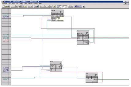 Programming with D-MAP The D-MAP programming language (= DESIGO Modular Application Programming) for DESIGO PX ensures efficient programming and parameter setting for building services plant.