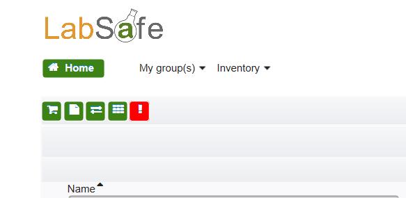 6 Transferring a Chemical If you are moving a chemical to another room, you can change the location on LabSafe.
