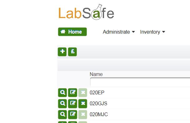 10.9 Running expenditure reports To run an expenditure report, go to your homepage in LabSafe.