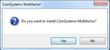 Double click on installer 2. Click on Run 3.