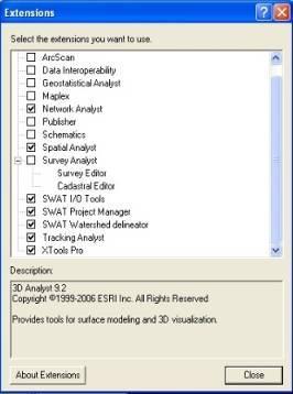 To install, close ArcGIS and other applications, click on the setup_swatiotools.exe.