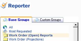 Lesson 2 Create Tutorial Training Report and Report Group While you can modify and run any report included in the Reporter, it is wise to create a copy to work with, so that the base reports remain