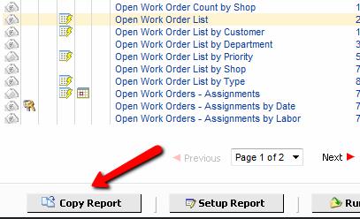 It is also helpful to set up custom report groups to provide quick access to the reports you use most.
