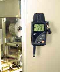 40 Long-term monitoring of production conditions professional and non-stop testo 177-H1 Sensitive products require the right ambient conditions during production and storage.
