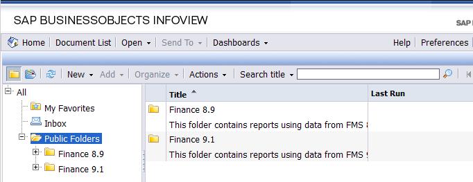 Advanced Searching You can do a structured search to find objects in InfoView.