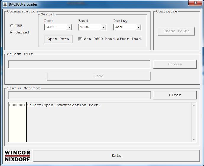 Control Sequences Firmware & Font Download Both firmware and font can be updated via the RS232C or USB interface.