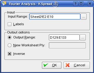 Variable 1 Range Enter the reference for the first column or row of data you want to analyze. Variable 2 Range Enter the reference for the second column or row of data you want to analyze.