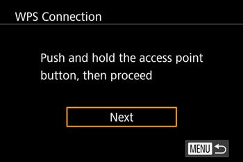 5A-3. On the access point, hold down the WPS connection button for a few seconds.