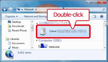 7. Make sure the below screen appears on the camera's display. Windows 7 users: Please proceed to 7A: Windows 7. Windows 8 users: Please proceed to 7B: Windows 8. 7A-1.