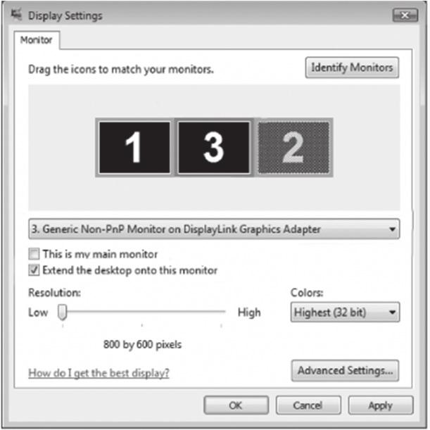 3. Using the Adapter Windows To access the display settings on a Windows computer, right-click on your computer s desktop, and select the Properties or Personalize option, depending on your Windows