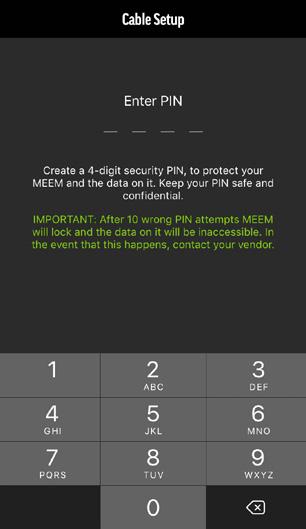MEEM Memory Ltd. User Guide ios 1. WHAT IS MEEM? MEEM is a mobile phone charger and backup device in one cable.
