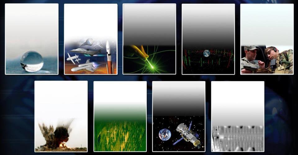 AFRL Technical Directorates & Competencies AF Office of Scientific Research Aerospace, Chemical & Material Sciences Education & Outreach Mathematics, Information, & life sciences Physics &