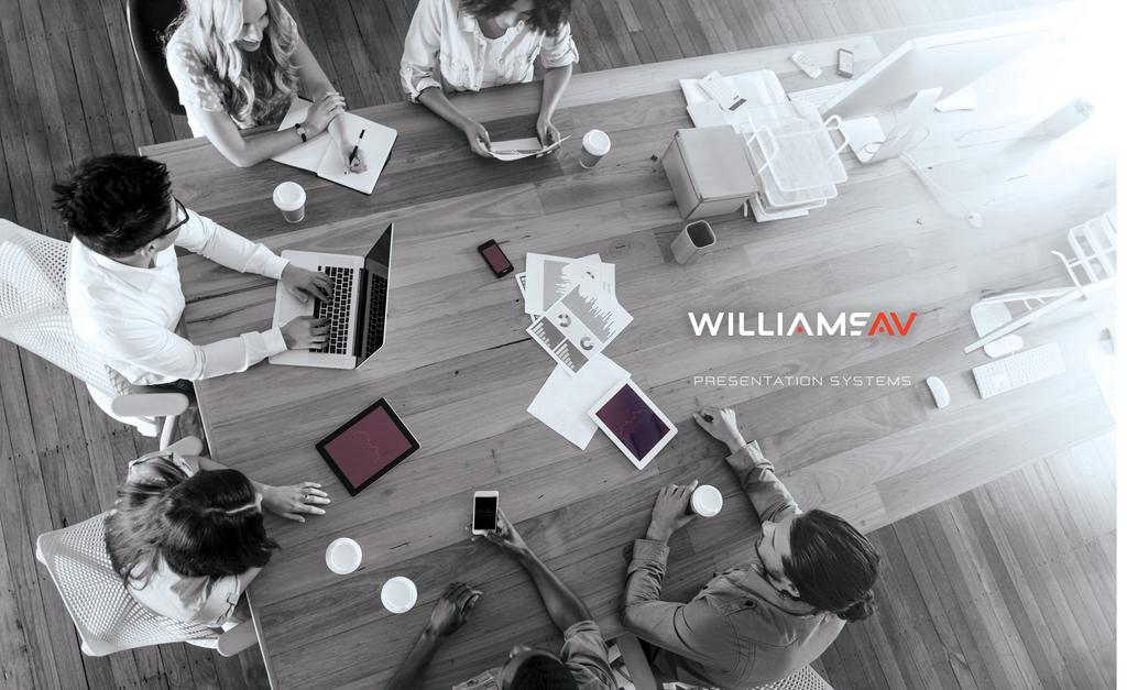 Our vision is now reality. Williams AV is evolving into a complete AV solution provider.