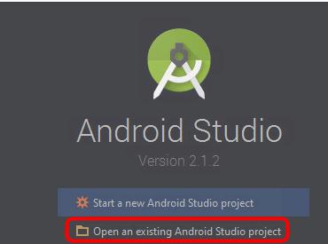 Launch Android Studio from Taskbar 1. From the Taskbar, click on the Android Studio icon to launch it.