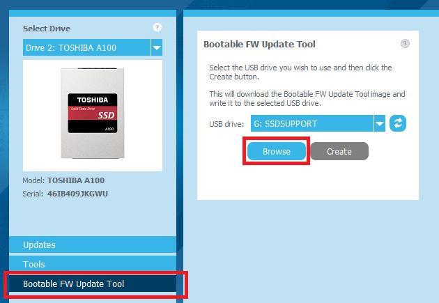 Bootable FW Update Tool To create a bootable version of FW Update Tool on a USB flash drive in Windows operating system, run this FW Update