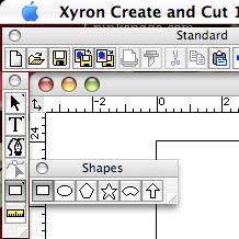 Welding Shapes 1. Open a new document. 2. To open the shapes toolbar, select View > Toolbars, (cmd T), and click the box next to Shapes.