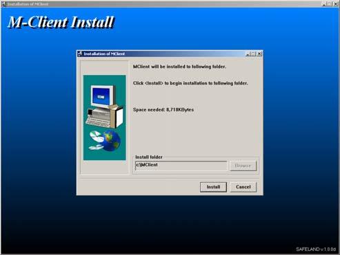 1. Installation 1) Please install software by double-clicking installation file (.