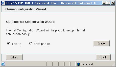 6.2 Quick Setup Wizard The Quick Setup section is designed to get you using the broadband router as quickly as possible.