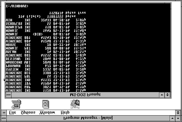 Using the Services: Remote Control, File Transfer, and Chat 61 Using DOS in Remote Control In the Remote control session shown here, the guest is accessing DOS on the host through a window ( DOS box