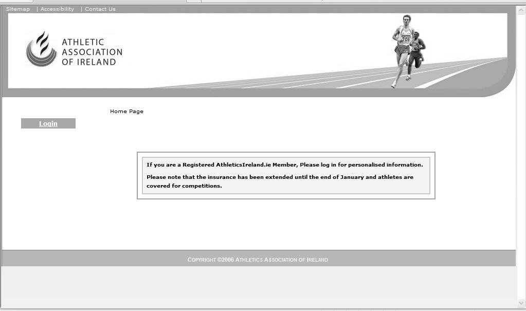 1. Logging in and accessing the Athletics Ireland System How do I access the Athletics Ireland online registration system?