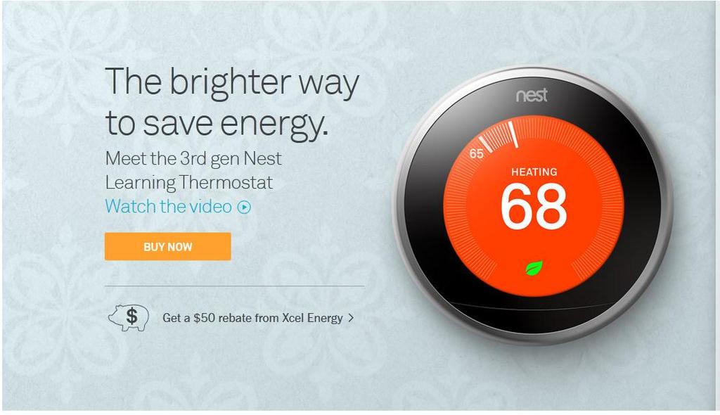 DSM PILOT HIGHLIGHTS RESIDENTIAL SMART THERMOSTAT UPDATE 1 Launched and doing well, more than 1,200 participants 2 Marketing push began early September,