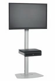 Modular display fi tment All video conferencing solutions are easy to combine with modular