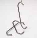 SQUARE V - HOOKS Part Dimensions (Inches) Quantity Weight Number Wire Dia. Length Per Bag (lbs.