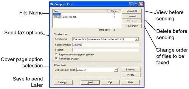 Composing fax and text messages 3. In the File name box, type a name for the file, and then select a folder in which to keep the file. 4. Click Save. Save voice files as VBK files.
