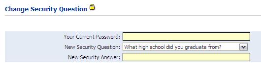 security question and a new password will be emailed to you straight away.