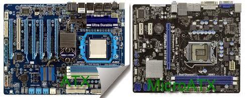 MicroAtx is now the most popular among PC users because of its smaller size. PROCESSOR: It is often thought of as the engine of the computer. It is also called the CPU.