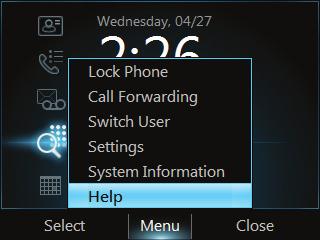 Access the general Help for the phone From your phone's Home screen, select Menu, and then select Help.
