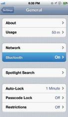 3. On primary device, go to Bluetooth setting,