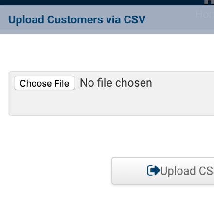 45 If this page is blank when you arrive, you have the option to click Upload to import a list of