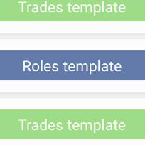 Importing Templates Part III Role Templates 16 Click on the Import Templates icon. 17 Select preview to see what the template will include. 18 Select the Role Template to import or preview.