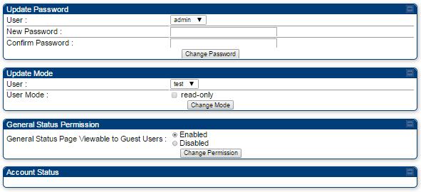 Table 101 Delete User page - PMP/PTP 450 platform AP/ SM/BH Attribute User Meaning Select a user from drop down list which has to be deleted and click Delete button.