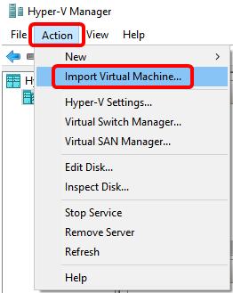 Download the FindIT Network Manager VHD VM image from the Cisco Small Business Site, then extract on your