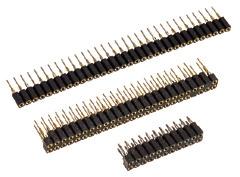 VarPol High-quality Pin Headers and Socket Strips Types pin header Straight & angled, 1 and 2