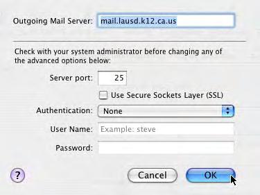 Mail Settings for Advance Users 1.