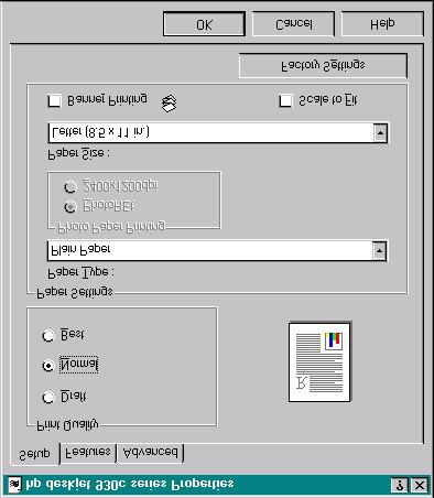 If we choose to print more than one copy, we can choose to collate or group the slides that we print; the printer options may vary. Figure 105: The Print dialog box.
