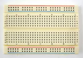 About the Breadboard We can make all of the parts of our circuit connect using a breadboard.