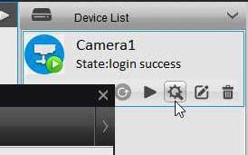 Page: 3 Configuration options The camera options can be configured using a