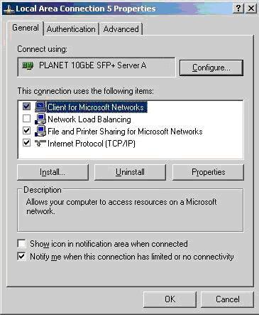 3.2 Installing VLAN Support Driver to Windows Server 2003/2003R2 The following installation uses ENW-9801 and operates under Window2003R2.