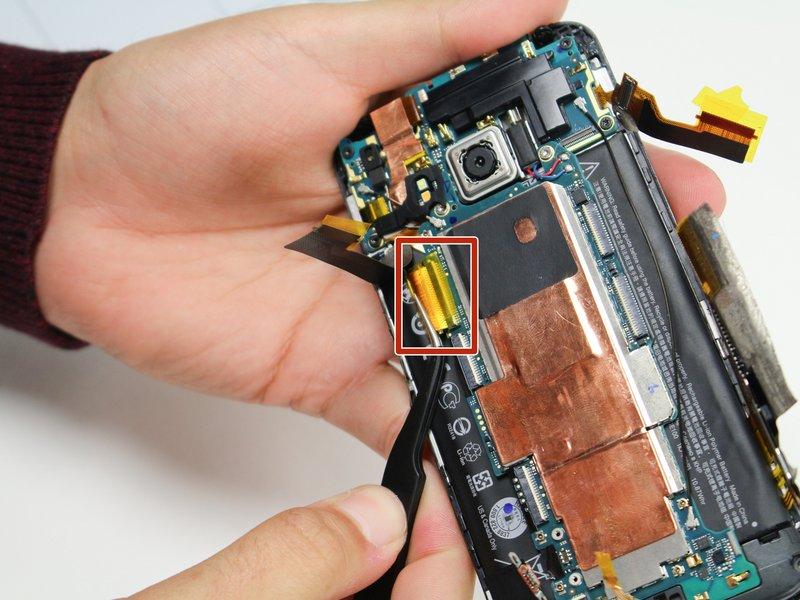 When reassembling your device, make sure it is placed back underneath.