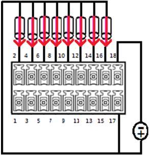 Type: Terminal Block 1X2 2-pin, 3.